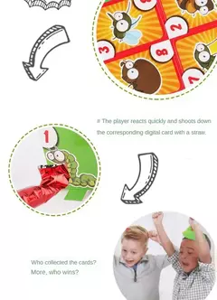 Frog Mask Wagging Tongue Lick Cartas, Jogos de Tabuleiro para Crianças, Família, Brinquedos Antistress, Engraçado Desktop Puzzle - loja online