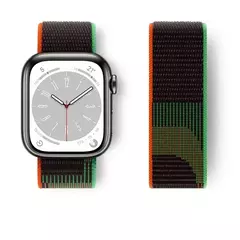 Série 9, 8, SE, 7, 6, 5, 4, 3, 49mm, Loop de Nylon para Apple Watch Band, Ultra-2, iWatch Strap, 44 milímetros, 40 milímetros, 45 milímetros, 41 milímetros - comprar online