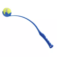 Vara de arremesso para animais de estimação, dispositivo de arremesso, brinquedo de arremesso, bola interativa para cães e gatos, brinquedos de treinamento para animais de estimação, suprimentos para animais de estimação - loja online