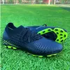 Sapatos de futebol de malha respirável masculinos, chuteiras de futebol, calçado antiderrapante, calçado desportivo, moda juvenil