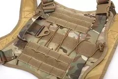Imagem do Coleira grande para cães, conjunto militar de arnês e coleira para treinamento de animais de estimação, arnês tático de pastor alemão para cães de todos os tamanhos