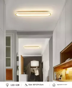 Imagem do Modern Nordic LED teto lustre, Luzes de teto simples, Sala de estar, Sala de jan