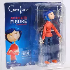 Imagem do Brinquedo modelo de figura de ação NECA CORALINE para estatueta colecionável