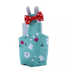 Fralda de papagaio com gravata borboleta, fofa, colorida, fruta, floral, cockatiel, pombos, pequeno, médio, grande, animais de estimação, pássaros, roupa de vôo, lavável na internet
