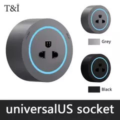 Imagem do Tomada de parede, UE, Reino Unido Padrão, Universal, Casa, Cozinha, Banheiro, Escritório, Soquetes Ferroviários, Substituível, Qualidade High-End