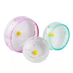 Hamster correndo roda brinquedos pequeno animal de estimação silencioso cristal girando jogging exercício roda brinquedos gaiola hamster acessórios animais de estimação produtos na internet