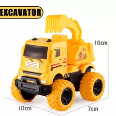 Puxe o carro de brinquedo para crianças, rotação inercial, tração nas quatro rodas, veículo off-road, SUV Racing Power, presente do carro