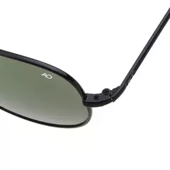 AO-Óculos de sol de aviação para homens e mulheres, exército americano, militar, óptico, óculos de direção oval retrô, óculos masculinos, 2022