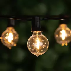Impermeável String Light com Cabo Elétrico, E12 Sockets, C7 Base, UE 220V, EUA 110V, Hold Lâmpada, Conectável, Casamento, Decoração de Natal - loja online
