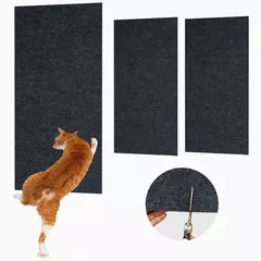 Parede anti gato risco sofá diy gatos placa de risco sofá proteção patas afiar aparável auto-adesivo tapete gatos placa de risco