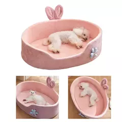 Imagem do Cama de estimação destacável para Four Seasons, Cama lavável para cachorro, Macia e confortável, Cama quente para gato
