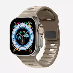 Pulseira de Silicone Macia para Pulseira Relógio Apple, Pulseira Ultra Esportiva, Pulseira iWatch Series 8, 7, 6, 5, 49mm, 44mm, 45mm, 42mm, 41mm, 42 milímetros, 38 milímetros - loja online