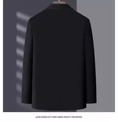 Imagem do Fato casual ultra fino de seda gelo masculino, casaco pequeno, sem raços, negócio high-end, verão, pequeno, leve, luxo, novo