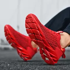 Tênis de corrida antiderrapante respirável para homens e mulheres, tênis esportivos, moda casual, primavera e outono - comprar online