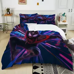 Marvel Spider-Man Conjunto de cama para adultos e crianças, Luxury Bed Comforter, Capa de edredão, 2 Fronhas, Gift, 3Pc, 1 - Wolf Magazine