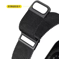 Correia para Apple Watch Band, Pulseira Milanese, Cinto de Metal, 45mm, 44mm, 42mm, Ultra 49mm, 38mm, 40mm, 41mm, iWatch Series 9, 8, 7, 6, 5, 3, SE - Wolf Magazine