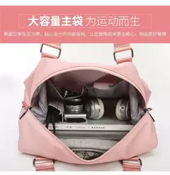 Impermeável Multi-Funcional Travel Bag, al Yoga Fitness Handbag, cross-border, seco e molhado separação, grande capacidade, saco de esportes