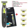 Barbeador elétrico para os homens usb recarregável barba de barbear depilador masculino máquina cabelo cuidados com a cara limpeza