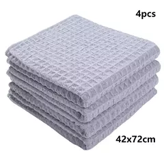 Homaxy-Microfiber Kitchen Towels, Thick Magic Dishcloth, Toalha de limpeza doméstica, Pano de lavagem macio, Absorvente polonês, Pano limpo, 6pcs na internet