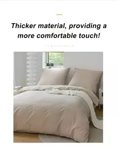 Alta Qualidade Algodão Duvet Cover Set, 100% Tecido Real, Duplo, Rainha, Rei, Colcha, Roupa de cama, 500Tc, 2 Pcs, 3Pcs - Wolf Magazine