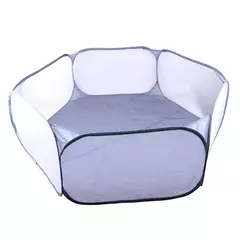 Tenda dobrável para animais de estimação, gaiola respirável, canil, coelho, esconderijo, animal para chinchila, quintal ao ar livre, cerca hexagonal multicolorida - Wolf Magazine