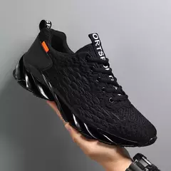 Tênis de corrida antiderrapante respirável para homens e mulheres, tênis esportivos, moda casual, primavera e outono - loja online