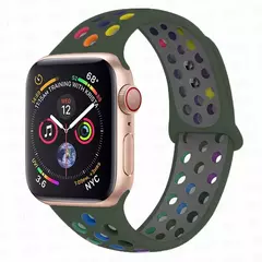Pulseira de Silicone Pride para Apple Watch, bandas esportivas, Ultra, 49mm, 44mm, 45mm, 38mm, 40mm, 41mm, iWatch Series 8, 7, 6, 4, 5, 3, 9 SE - Wolf Magazine