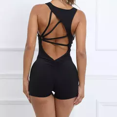Conjunto esportivo push up feminino, macacão esportivo, macacão de ginástica fitness, roupas de ioga, roupas de treino, sexy, novo, 2021, 2024 - comprar online