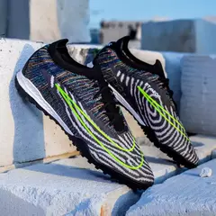 Homens Chuteiras de Treino Profissional, Sapatos de Futebol, Turf, TF, FG, Exterior, Interior, Botas de Futebol - loja online