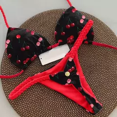 Mulheres biquíni dividido fio-dental, moda praia, moda natalícia, novo - comprar online