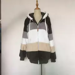 Imagem do Casaco de capuz extragrande feminino com bolsos macios, streetwear quente, casaco solto, Lady Outerwear, outono, inverno, novo, 2023