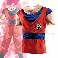 3D Dragon Ball compressão t-shirt, engraçado jogo casual t-shirt, roupas de fitness, Cool Cartoon Tops, moda verão, novo na internet