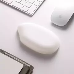 Kawaii Mouse Pad com Descanso De Pulso De Silicone para Computador e Laptop, Ergonômico Teclado Pad, Tapete de Mesa, Apoio Braço Descanso, Novo - Wolf Magazine