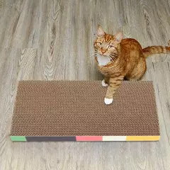 Arranhando Lounge Bed para gatos, Coçar Board, Coçar cama, Papelão, Scratch Pad, Ninho, Gatos pequenos, médios, grandes - Wolf Magazine