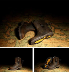 Sapatos de caminhada homens botas de caça à prova dwaterproof água tático deserto combate tornozelo botas trekking sapatos femininos trabalho couro caminhada tênis - comprar online