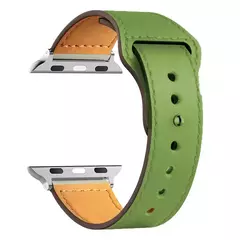 Pulseira de couro para Apple Watch Band, Sport Loop Bracelet, Ultra 2, 49mm, 44mm, 40mm, 38mm, 42mm, iWatch Series 9, 8, 7, 3, 4, 5, 6, SE, 41 milímetros, 45 milímetros
