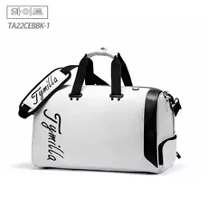 Tymilla-Bolsa crossbody simples para roupas de golfe, grande capacidade, PU impermeável, área de sapato independente, esportes ao ar livre, novo, 2024 - loja online
