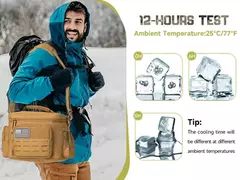 Heavy Duty Tactical Lunch Box para Homens, À Prova de Vazamentos, Isolado, Durável, Saco Térmico, Refeição, Camping, Piquenique, Trabalho - Wolf Magazine