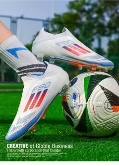 Sapatilhas de futebol antiderrapantes unissex, bota de futebol profissional, sapatilha leve confortável, ao ar livre, campo, profissional, original, TF, FG, homens, campo, original - comprar online
