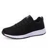 Sapatos de corrida leves e respiráveis para mulheres, calçados esportivos antiderrapantes, ao ar livre, macios, com cordões, moda, tênis