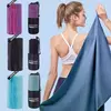 Toalhas de Viagem Super Absorvente de Microfibra, Toalha de Secagem Rápida, Ultra Leve para Yoga, Natação e Ginásio, Alta Qualidade, 30x30cm, 40x80cm