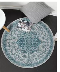 Imagem do Tapete Home Retro americano para sala de estar, área grande, tapete antiderrapa