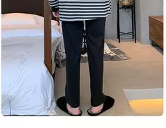 Pijama masculino com gola em o listrado, pijamas de algodão penteado, lounges plus size, outono e inverno, maduro na moda, novo, L a 6XL, 2020 - Wolf Magazine