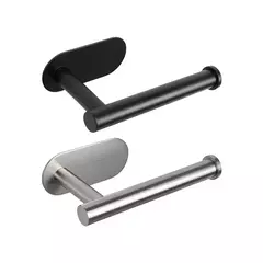 Aço inoxidável de parede Toilet Paper Holder, sem perfuração, Toalha Roll Dispenser, Banheiro e Cozinha, Aço Inoxidável SUS304 - comprar online