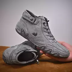 Botas casuais masculinas de motocicleta, tênis alto impermeável, calçado de luxo, inverno, 2023 na internet