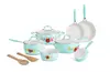 Clássico Ceramic Breezy Blossom Conjunto de Panelas, panela antiaderente, panelas de comida, 12 pcs