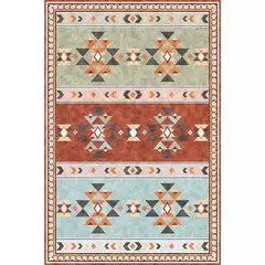 American Retro Living Room Decoration Tapete, Tapetes de cabeceira Boho para qua - loja online