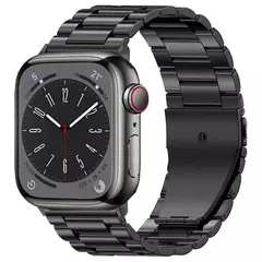 Pulseira de Aço, iWatch Series 7, 8, 9, SE, 4, 5, 6, Ultra 2, 49mm, 40mm, 41mm, Correia para Apple Watch Band, Pulseira de Relógio, 42 milímetros, 44 milímetros, 45 milímetros - loja online