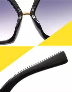 Óculos de sol quadrados retrô para homens e mulheres, marca de luxo, óculos de sol femininos, óculos UV400, moda nova - comprar online