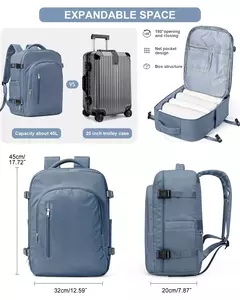 Bolsa para Laptop Easyjet de Grande Capacidade, Mochila de Viagem para Homens e Mulheres, Bolsa de Cabine, Ryanair 45x36x20, 40x20 - loja online